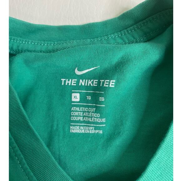 Nike FPF Herren Portugal Kids Tee Kinetic Green Size XL - Picture 3 of 5